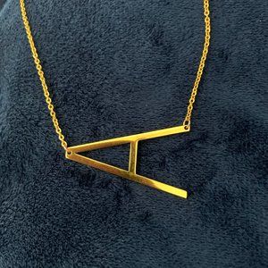 Letter necklace